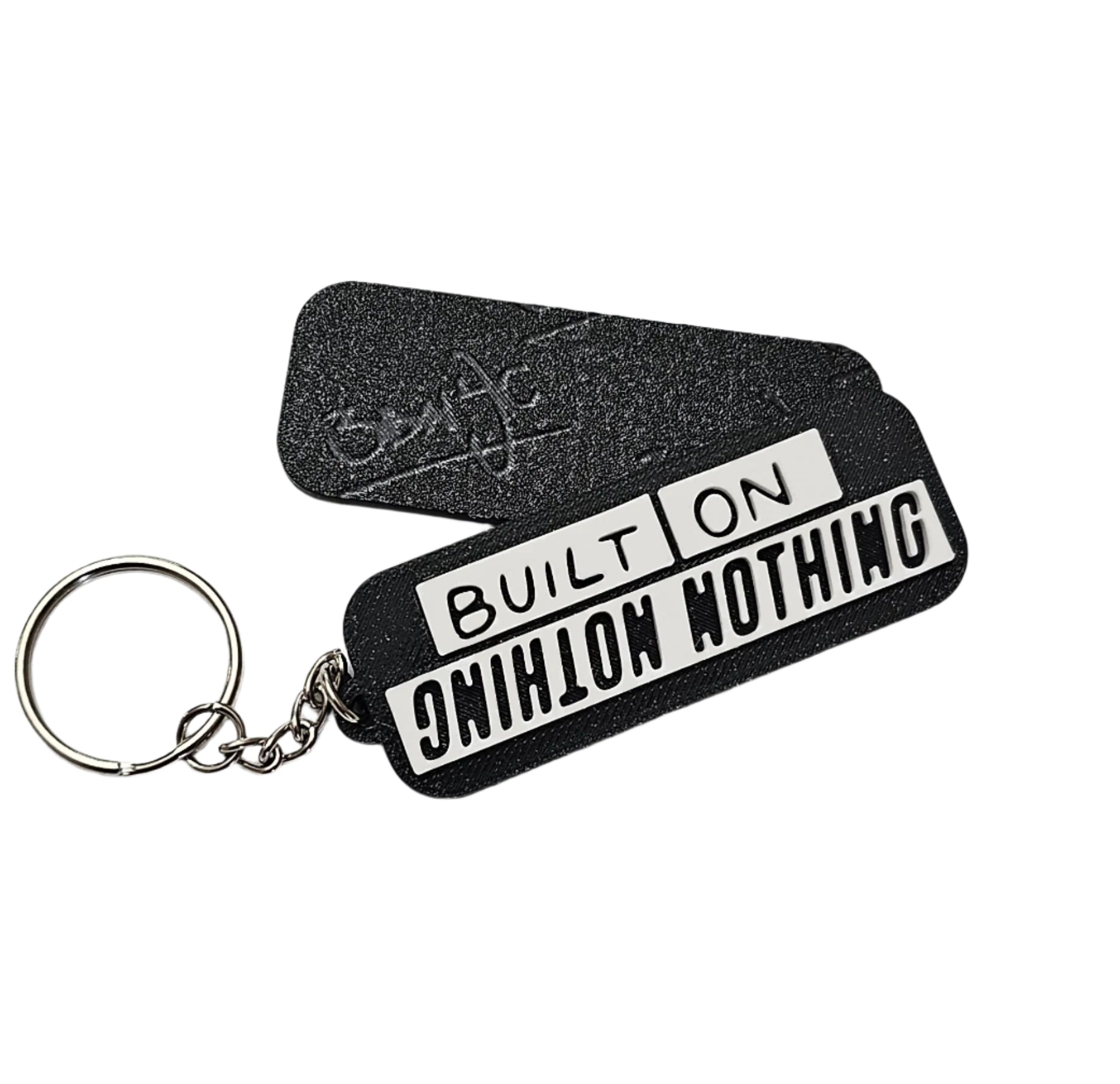 Built On Nothing Keychain