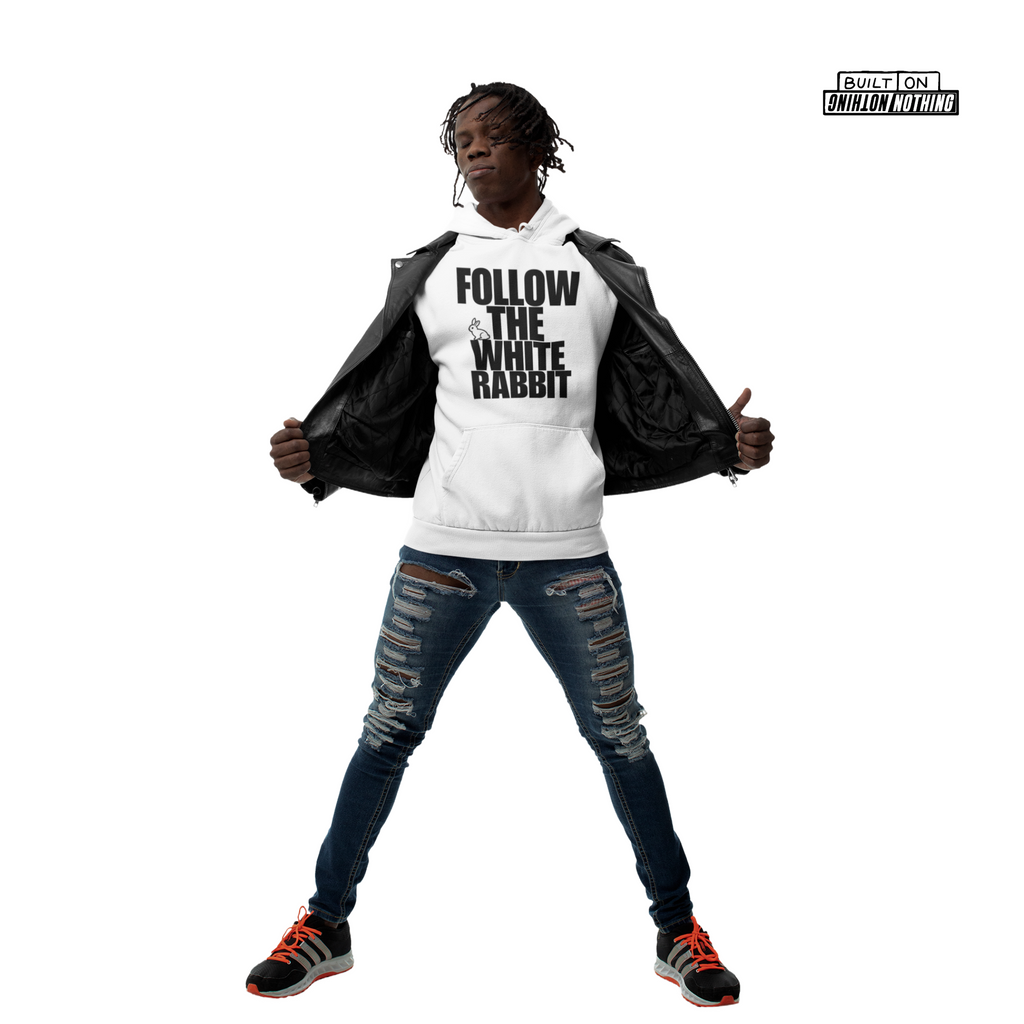 Follow the White Rabbit Hoodie