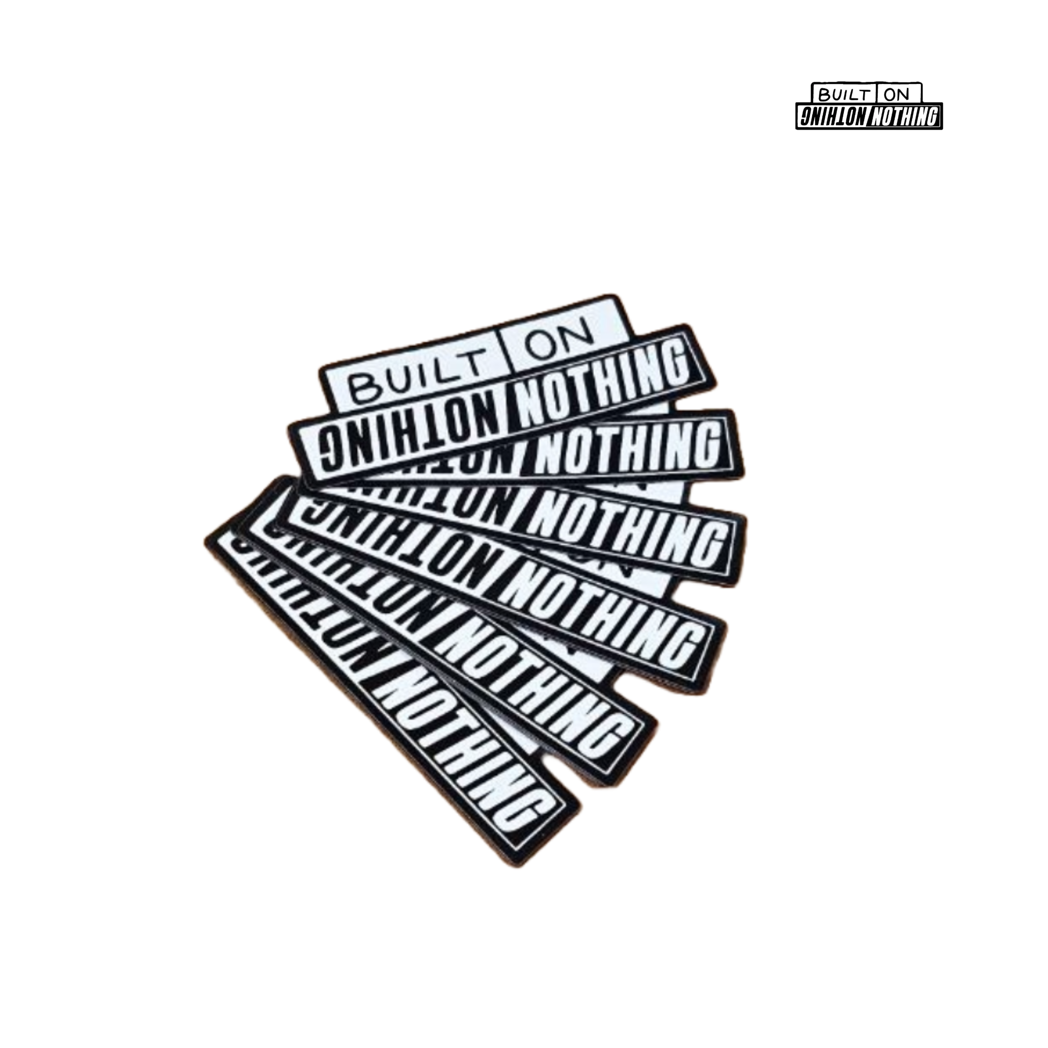 Built On Nothing Refrigerator Magnet