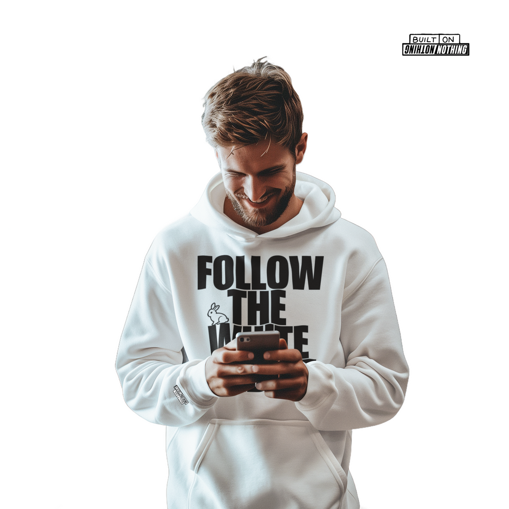 Follow the White Rabbit Hoodie