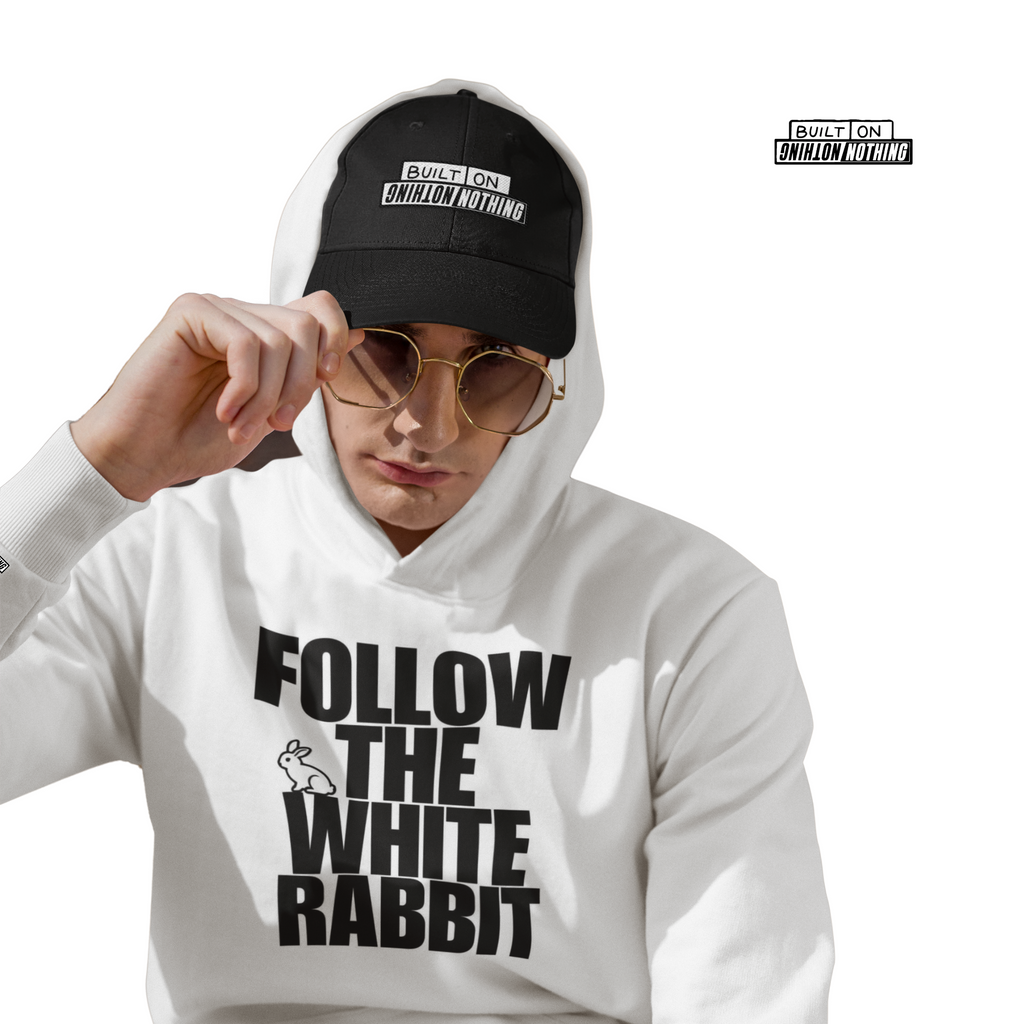 Follow the White Rabbit Hoodie